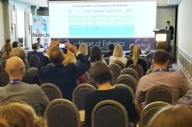 El Dr. Pardiñas López, ponente en un congreso europeo de estética dental